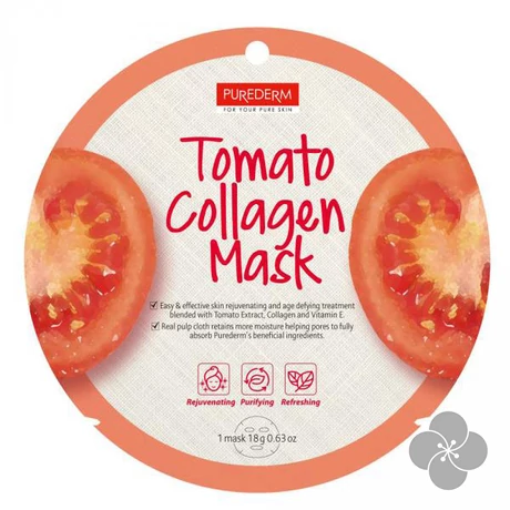 PureDerm Paradicsom maszk circle