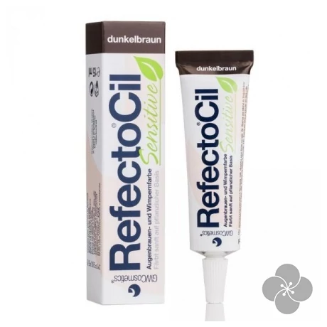 RefectoCil Sensitive festő - gél SÖTÉTBARNA 15ml