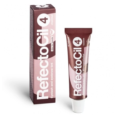 RefectoCil szempilla- és szemöldökfesték 4 GESZTENYEBARNA 15ml