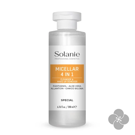 Micellás Smink-és Szemfesték Lemosó Folyadék 200 ml