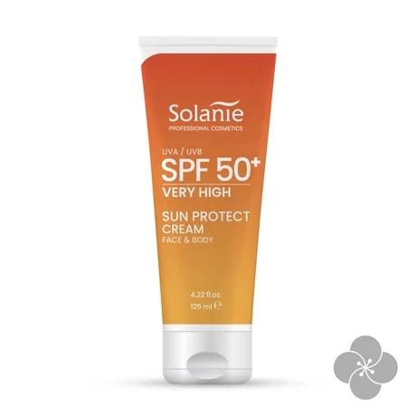 Solanie SPF50 napozó krém arcra és testre, 125ml
