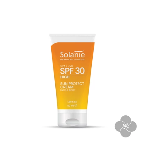 Solanie SPF30 napozó krém arcra és testre 50 ml
