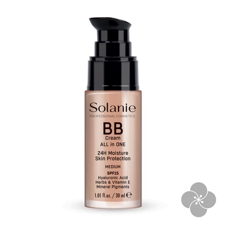 Solanie BB krém hialuronsavval és fényvédővel SPF15 - médium