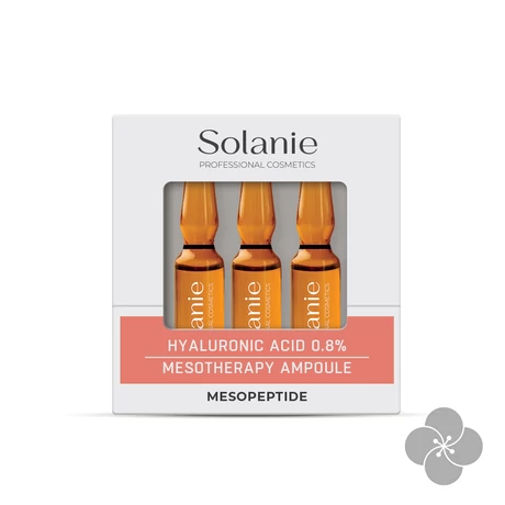 Solanie Hialuronsav 0,8% Mezoterápiás ampulla 3X2 ml