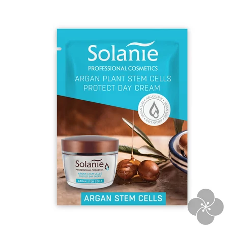 Solanie Minta Argán növényi őssejtes Protect nappali krém 3ml