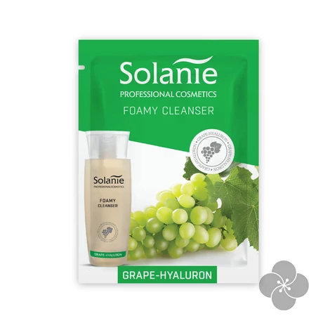 Solanie Minta Szőlő-hialuron habzó lemosó gél 3 ml