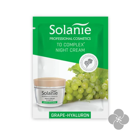 Solanie Minta Szőlő-hialuron TO Complex éjszakai krém 3ml