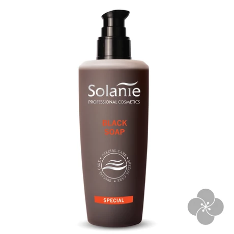 Solanie Fekete szappan 250 ml