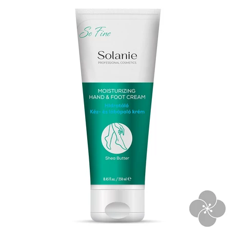Solanie So Fine hidratáló kéz- és lábápoló krém, sheavajjal 250ml