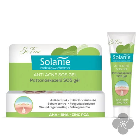 Solanie So Fine Pattanáskezelő SOS gél 15ml