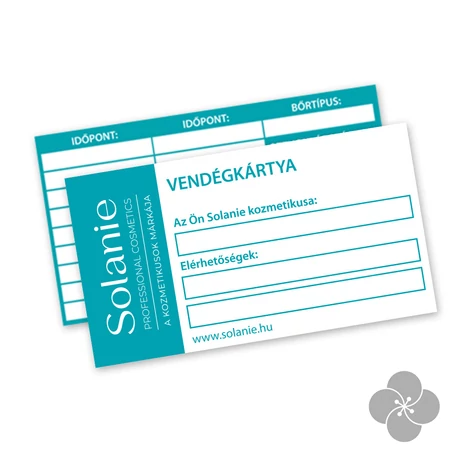 Solanie vendégkártya ( 20db/csomag)