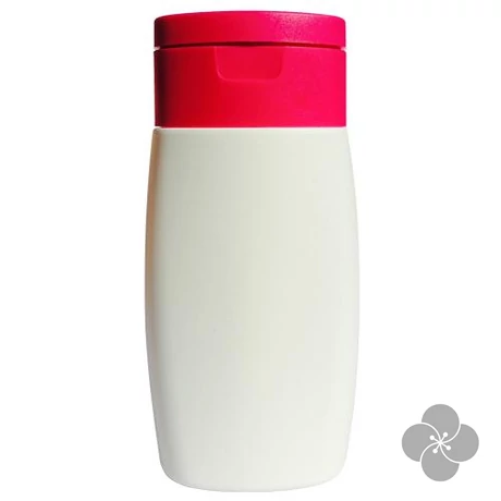 Flakon fehér, rózsaszín kupakkal 50ml