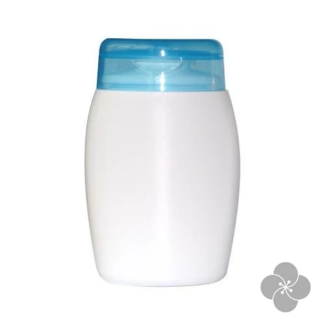 Flakon fehér, kék kupakkal 100ml