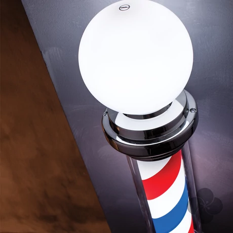 Barber Lux világító borbély cégér