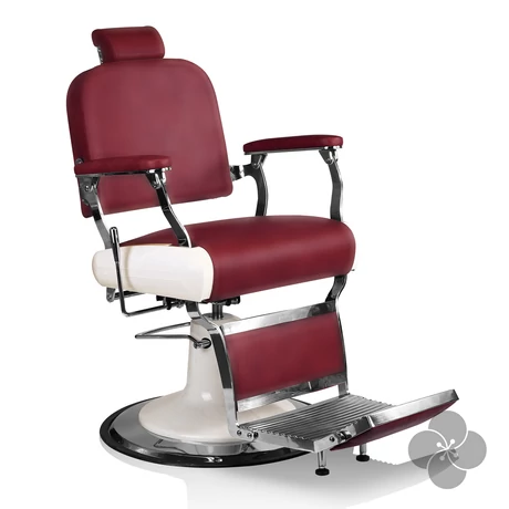 Hair Jaguar burgundi vörös Barber szék