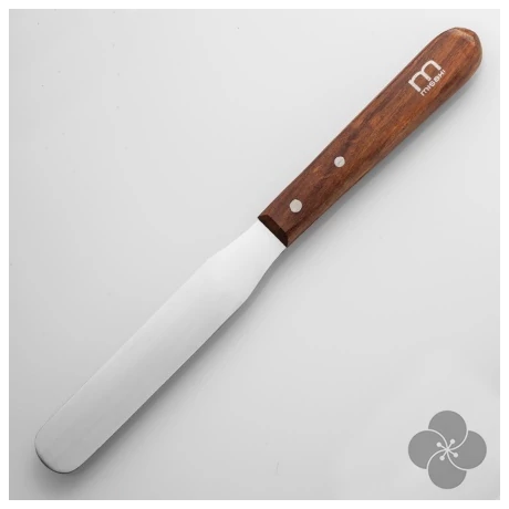 Rozsdamentes széles acél spatula 24cm