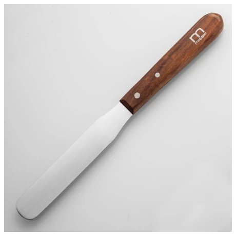 Rozsdamentes széles acél spatula 24cm