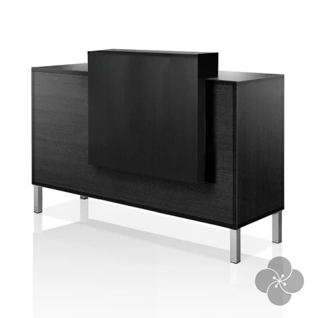 Atrium Consolle Compact Recepciós pult - fekete