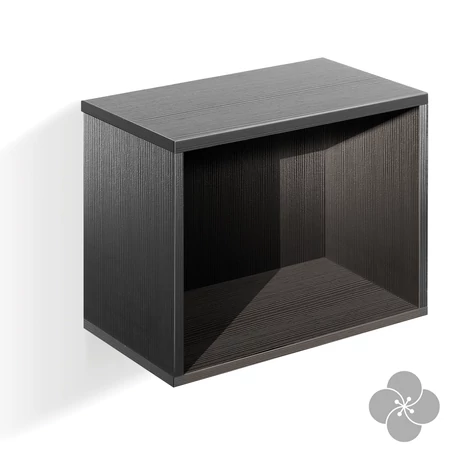 Expedit Cube fekete szekrény