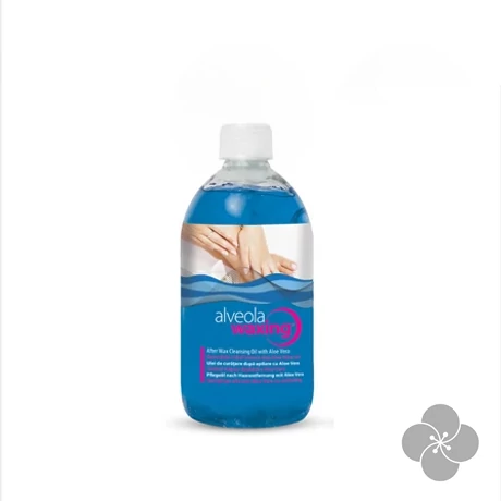 Alveola Waxing Gyantázás utáni lemosó olaj Aloe Vera-val 300ml