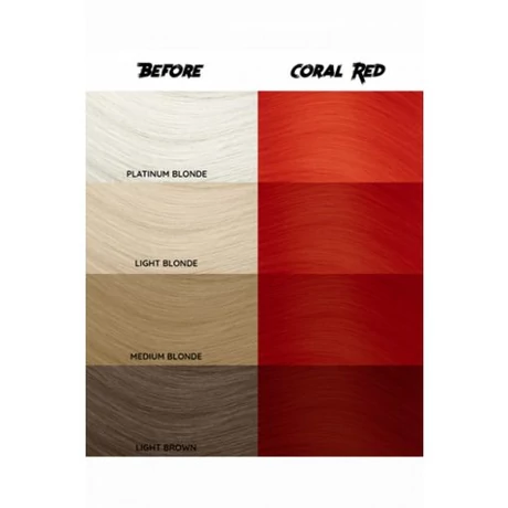 Crazy Color Coral red, 100 ml