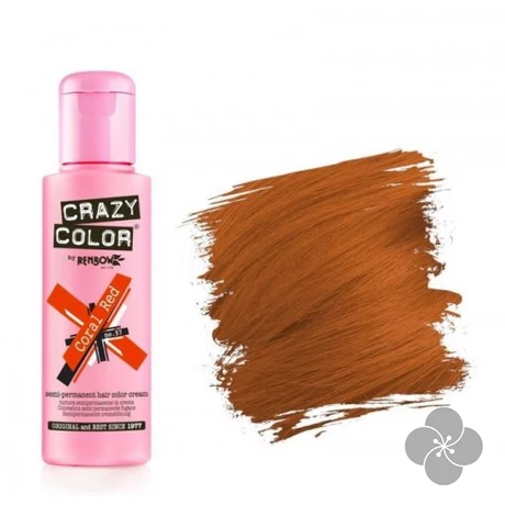 Crazy Color Coral red, 100 ml