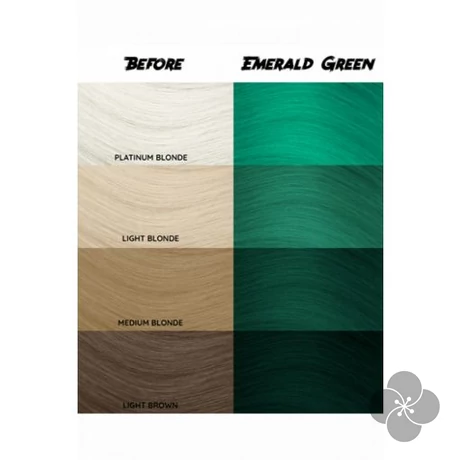 Crazy Color Emerald green, 100 ml