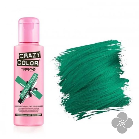 Crazy Color Emerald green, 100 ml
