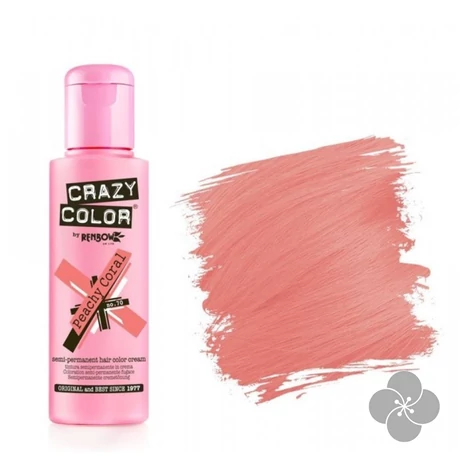 Crazy Color Peachy coral, 100 ml