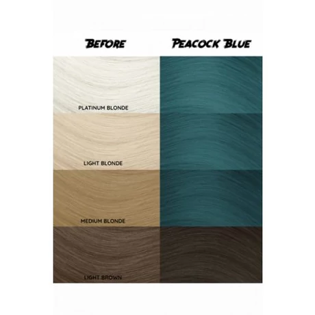 Crazy Color Peacock blue, 100 ml