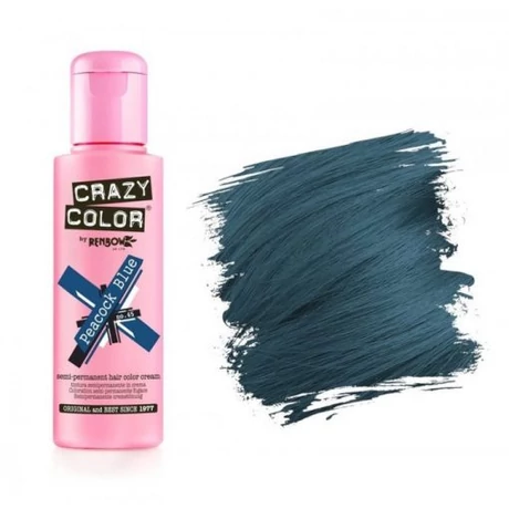 Crazy Color Peacock blue, 100 ml