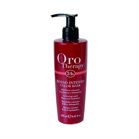 Fanola Oro Therapy színes maszk- Intenzív vörös 250 ml