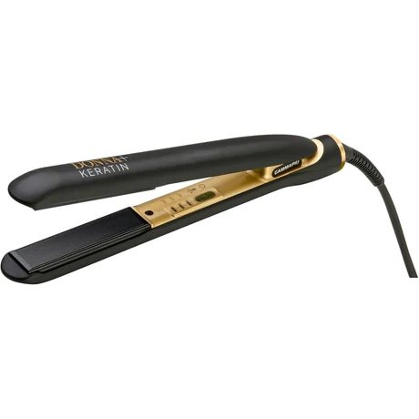 Gamma piú - DONNA+ KERATIN hajvasaló, fekete/arany