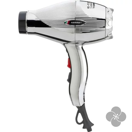 Gamma piú - E-T.C. LIGHT PREMIUM 1800W/2100W hajszárító, króm metál