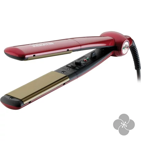 Gamma piú - KERATIN hajvasaló, piros,