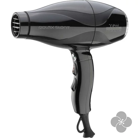 Gamma piú - RELAX SILENT 1800W/2100W hajszárító, fekete