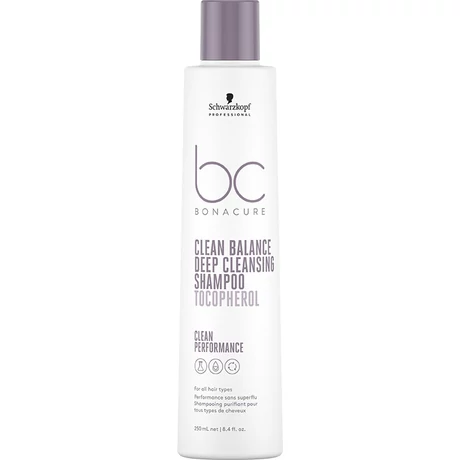 BC Bonacure Clean Balance Deep Cleansing Mélytisztító Sampon 250 ml