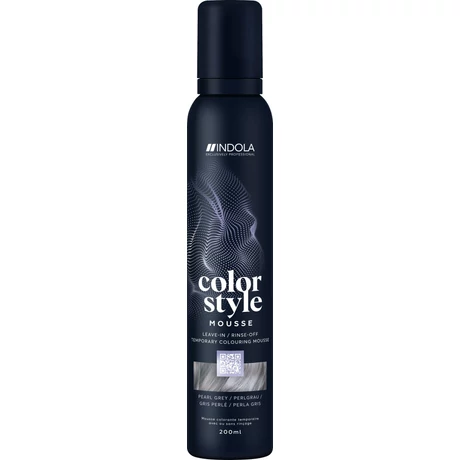 INDOLA Color Style Mousse Pearl Grey színezőhab, 200 ml