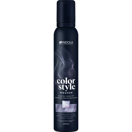 INDOLA Color Style Mousse Silver Lavender színezőhab, 200 ml