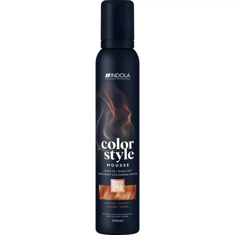 INDOLA Color Style Mousse Copper színezőhab, 200 ml