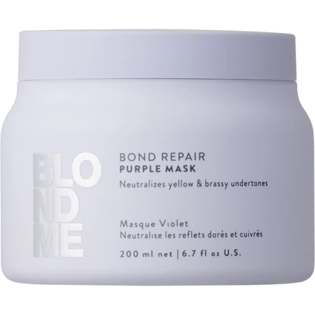 BlondMe Purple Hamvasító Hajpakolás 200 ml