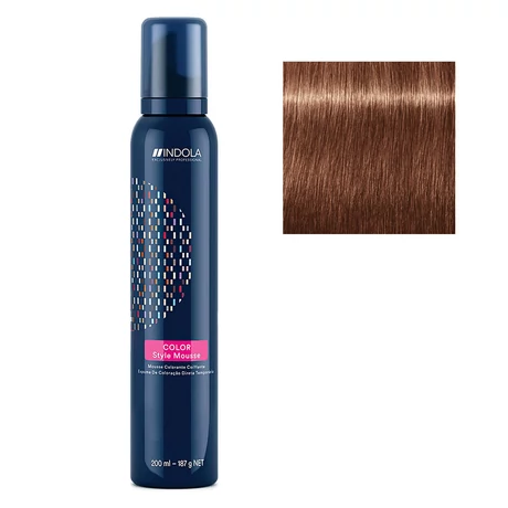 Indola CSM Középbarna színező hab 200 ml