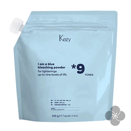 KEZY - BLUE szőkítőpor - 9 TONES 500g