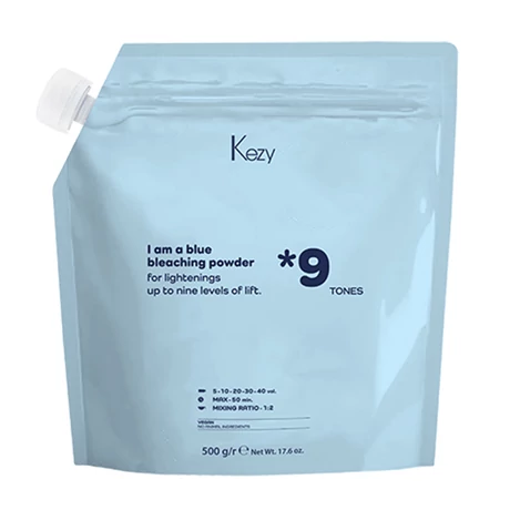 KEZY - BLUE szőkítőpor - 9 TONES 500g