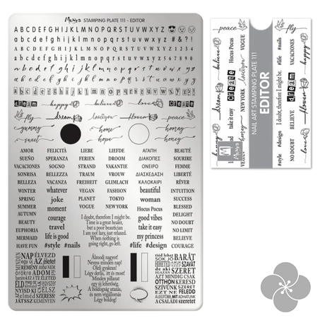 Moyra nyomdalemez No. 111 Editor