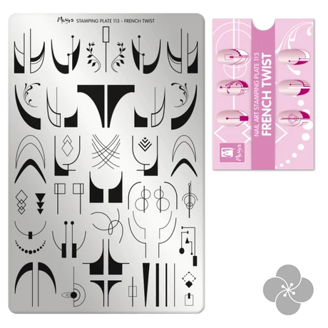 Moyra nyomdalemez No.113 French Twist