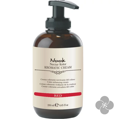 Nook Kromatic Cream Red maszk 250 ml  (intenzív vörös)