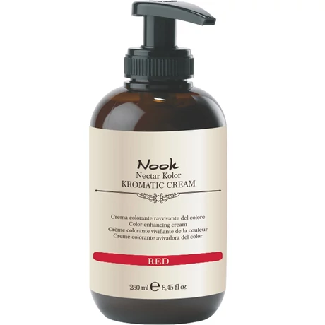 Nook Kromatic Cream Red maszk 250 ml  (intenzív vörös)