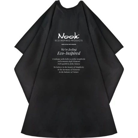 Nook hajvágó beterítőkendő fekete