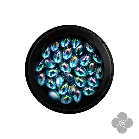 PN - Dísz - 3D Holo Drops Blue